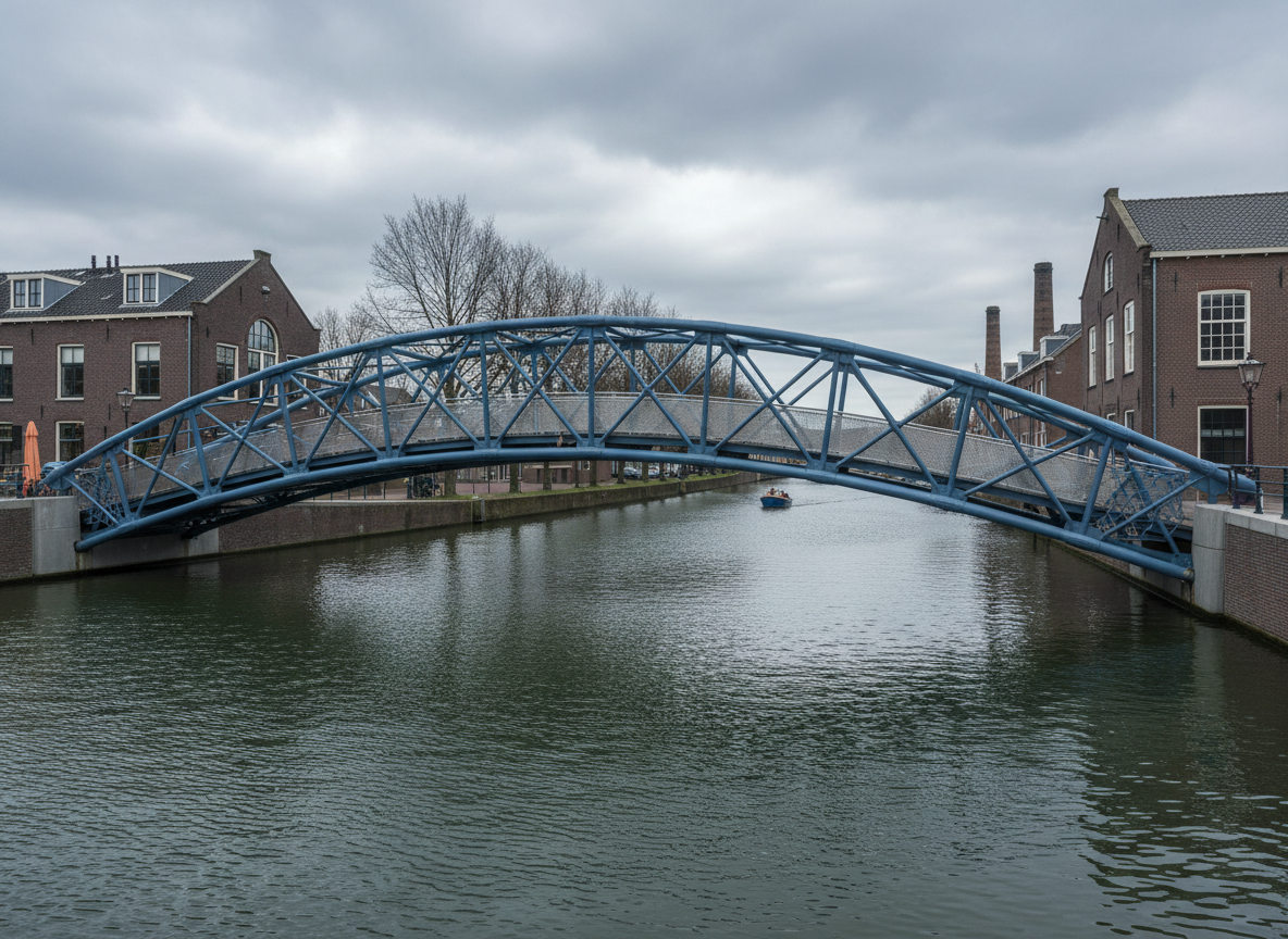 Staalconstructie brug